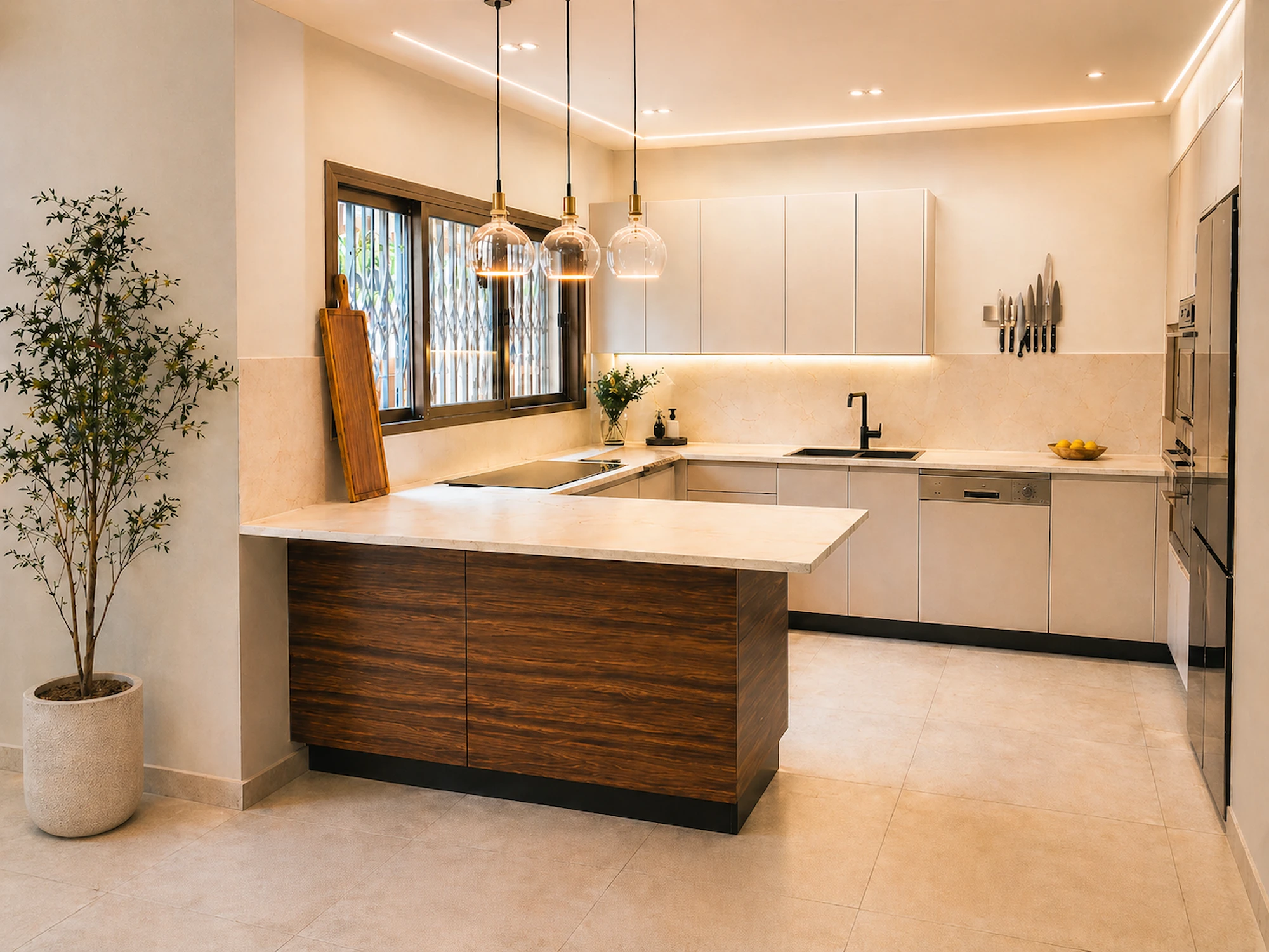 מטבח פרימיום בהתאמה אישית של Larin Kitchens